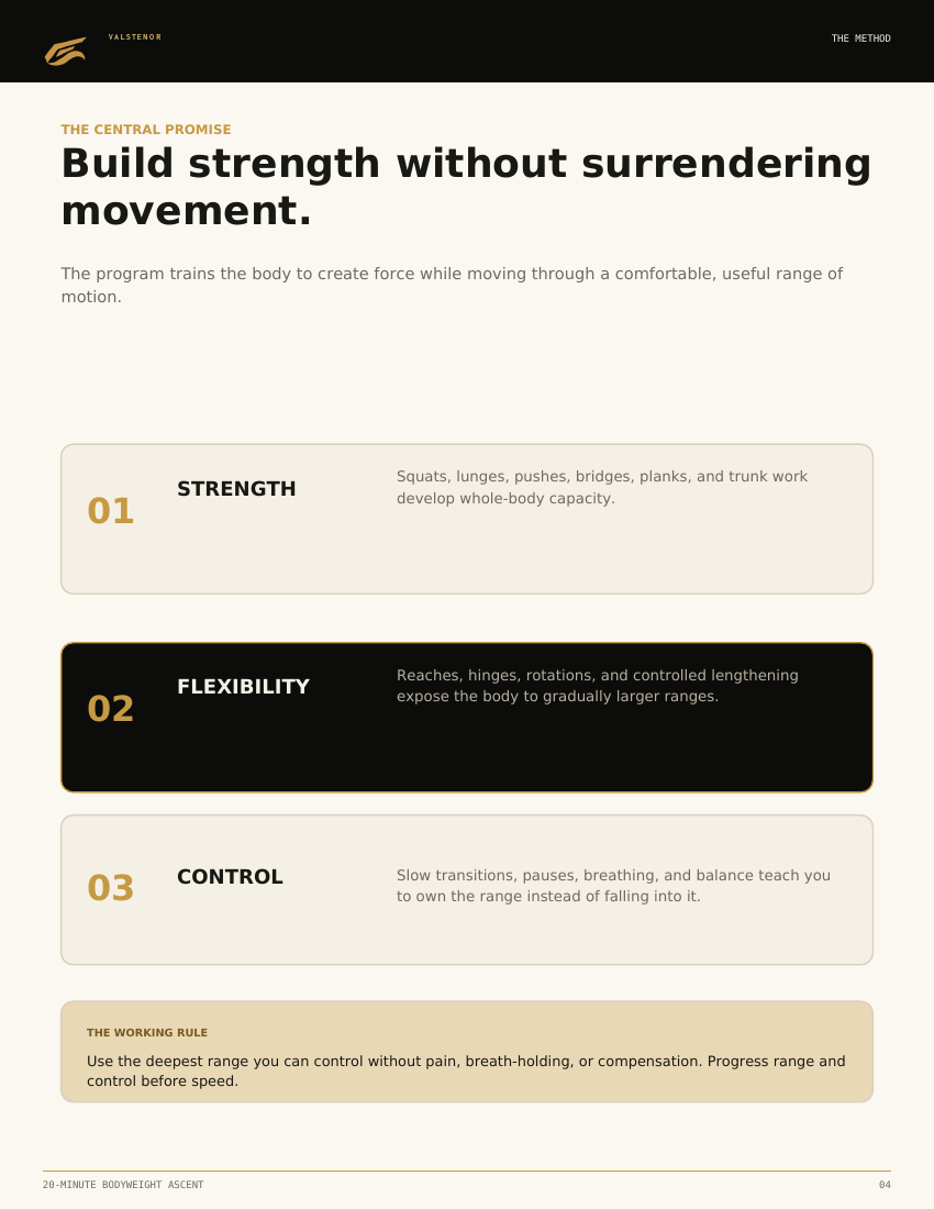 The 20-Minute Bodyweight Ascent sample page 2