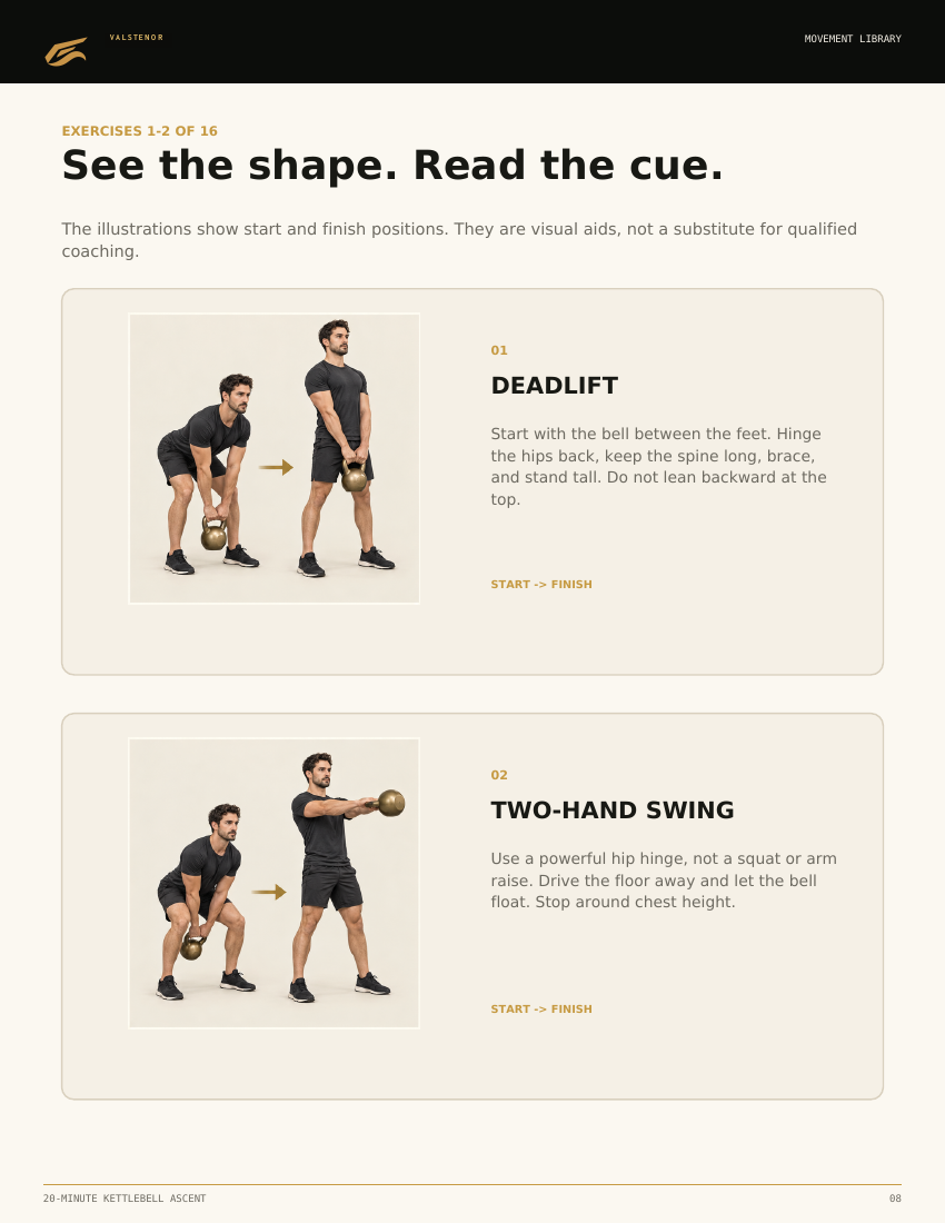 The 20-Minute Kettlebell Ascent sample page 3